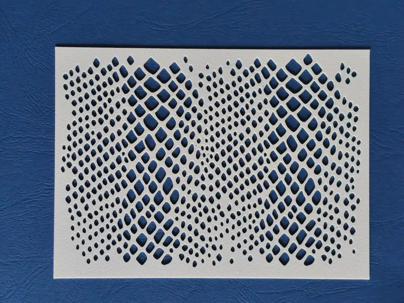 stencil pelle serpente