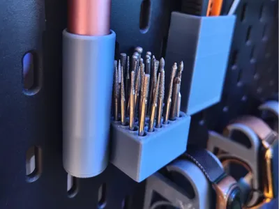 Ikea Skadis Rotary Tool Holder