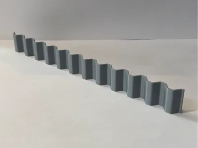 Steel Piling OO/HO Scale 