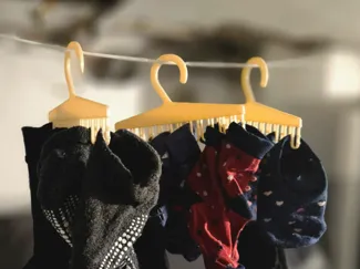 Clip Hanger for Socks and Underwear