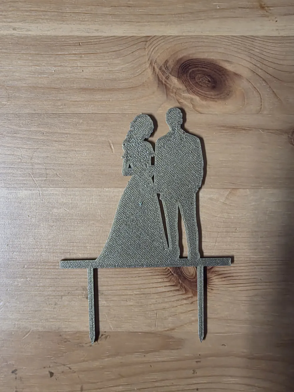 Wedding Cake Topper - Free 3D Print Model - MakerWorld