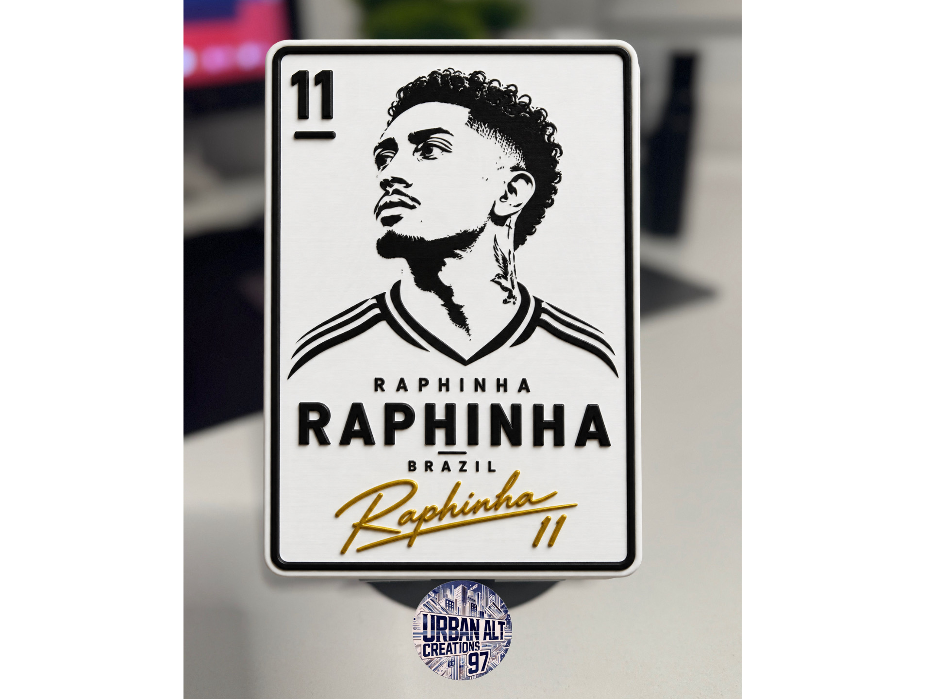 Golden Signatures - Raphinha by Urbanalt97 3D model
