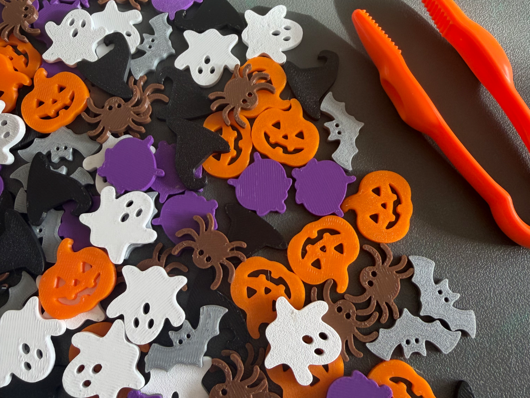 Halloween sensory tray filler set - 1