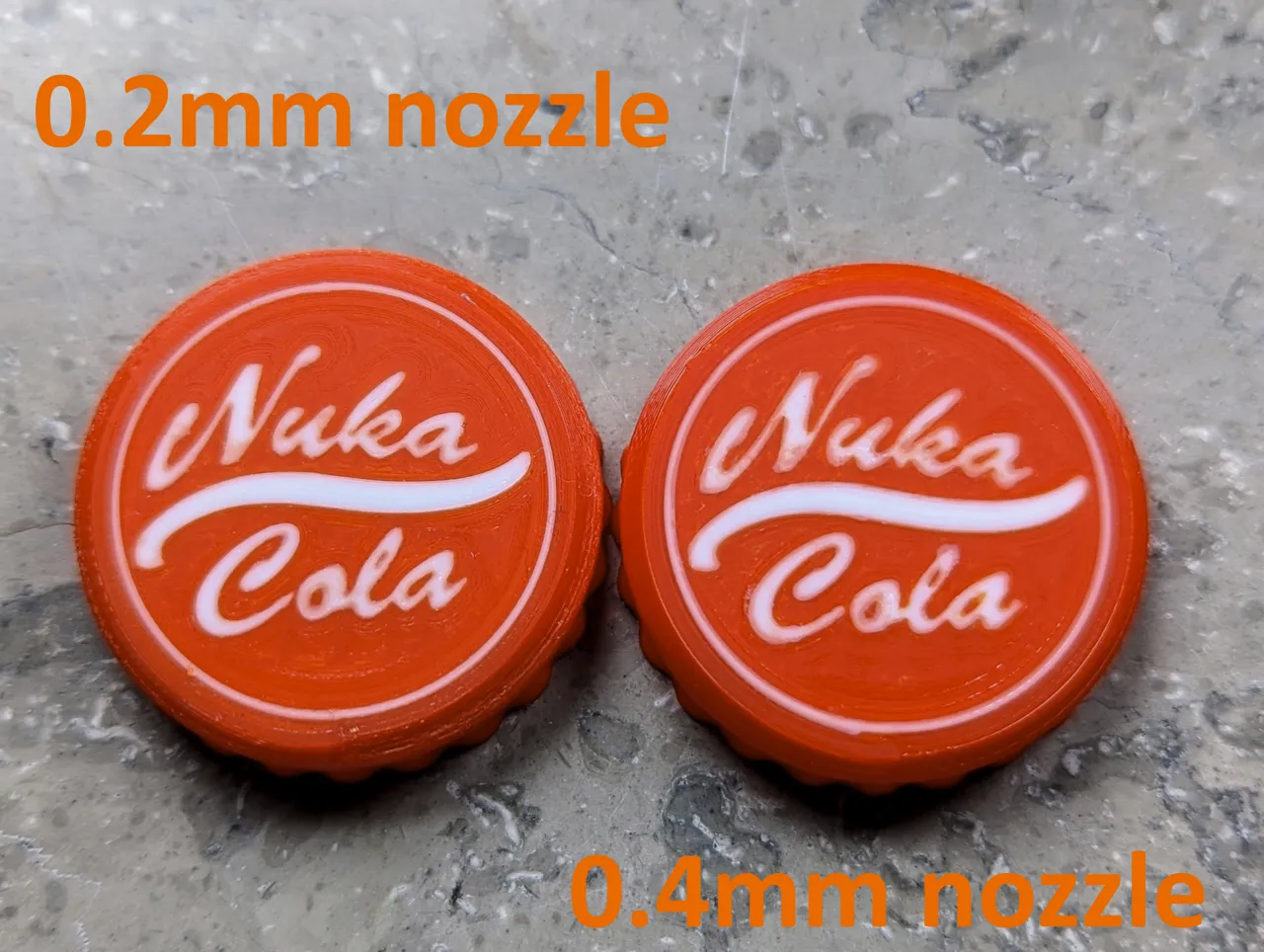 Nuka-Cola Bottle Cap (from Fallout) view 2