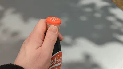 Nuka-Cola Bottle Cap (from Fallout) view 4