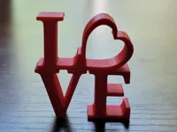 Déco murale mot « Love » — photo 2