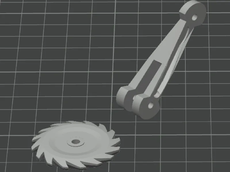 Ratjob's Servo Skull Sawblade Attachment remix