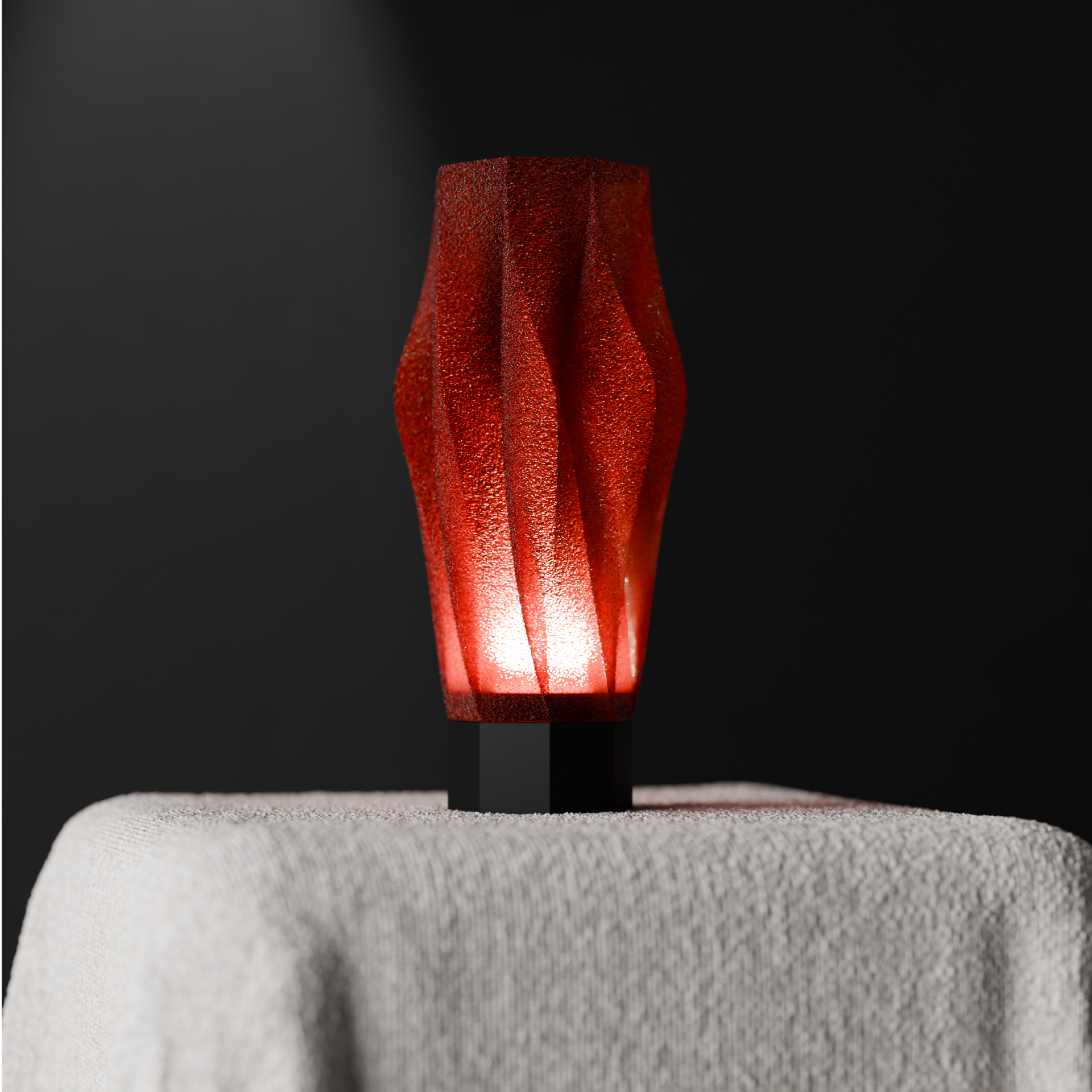 ハンドメイドlamp Elegant Finned Lamp. Bambu Lamp Kit. MH001 - Free 3D Print Model