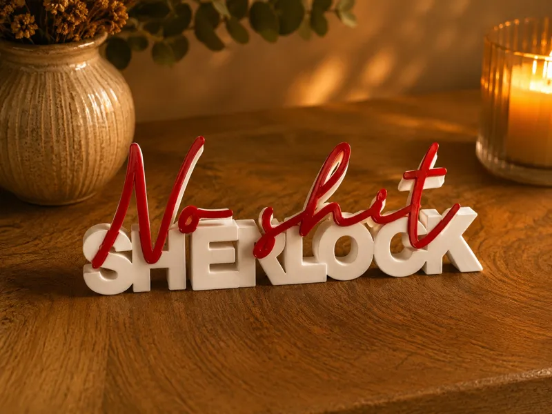 No Shit Sherlock 