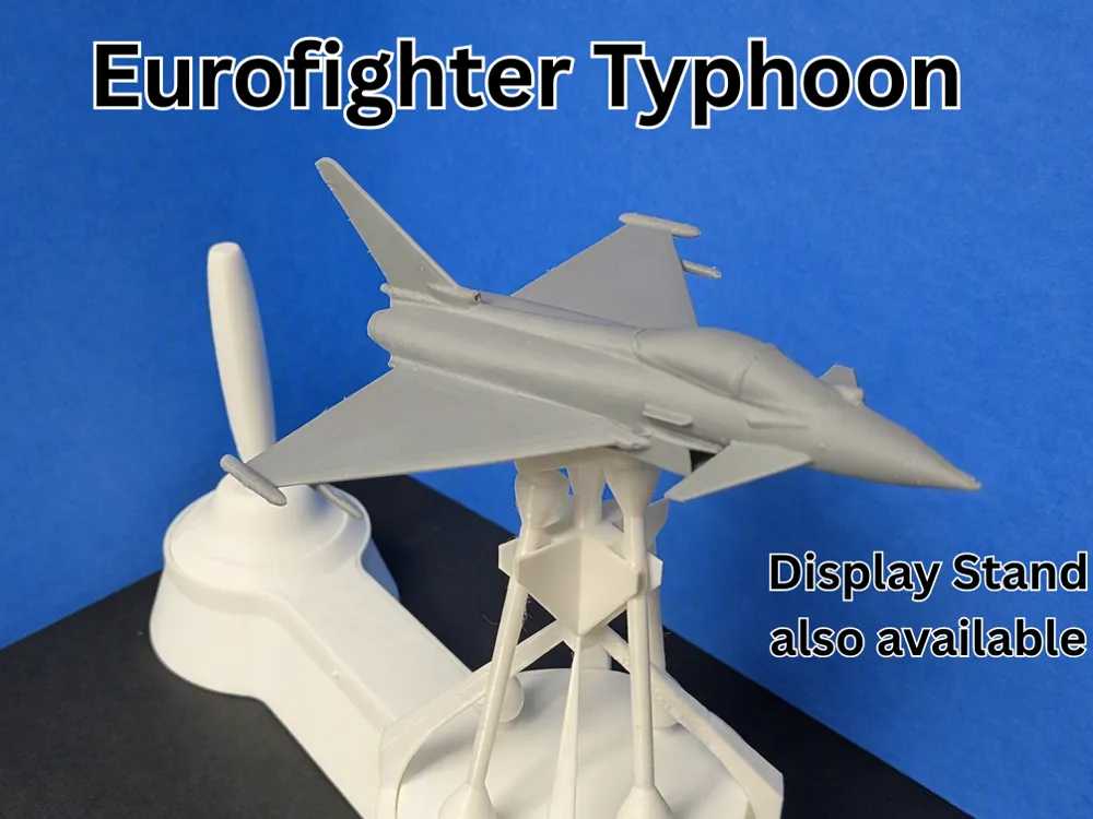 Ead Modeling Eurofighter Typhoon - Display model & Jet Joystick - Free 3D Print ...