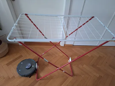 Robot Vacuum Laundry Rack Bumper