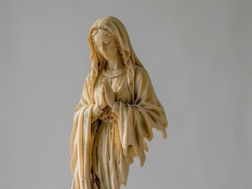 Figura decorativa: Virgin Mary. Referencia del modelo original.