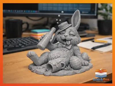 betrunkener Osterhase