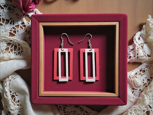 Geometric shapes earrings