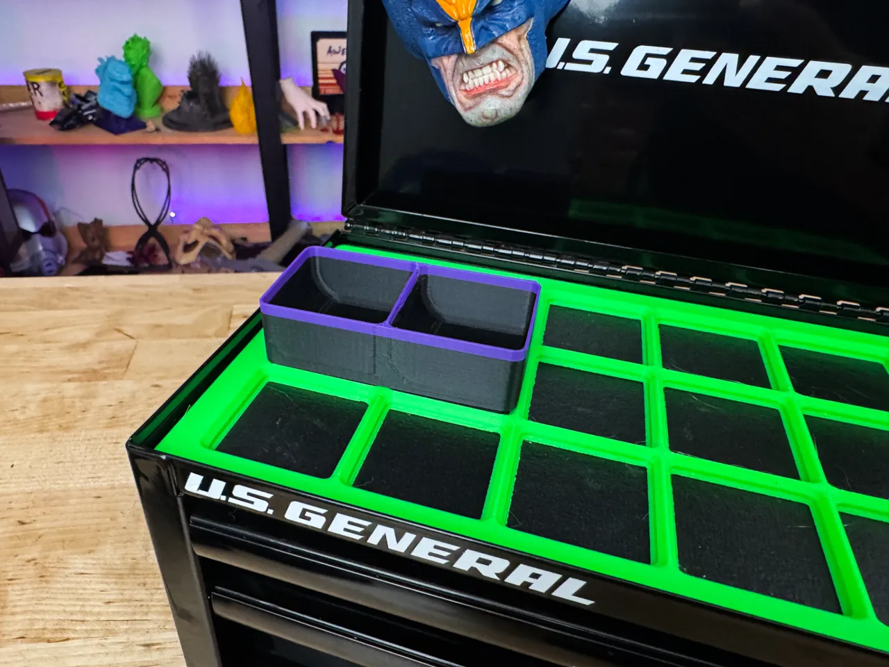 Gridfinity - Harbor Freight Mini Toolbox view 3