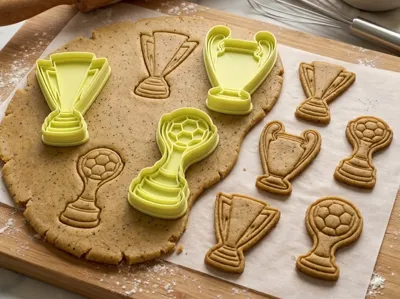cookie cutter FIFA World Cup trophies