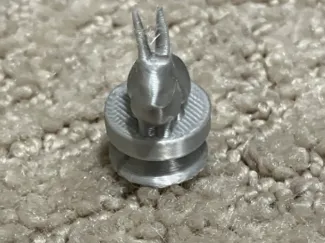 bunny croc charm
