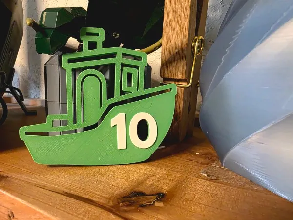 Benchy 10th Anniversary Wall Art