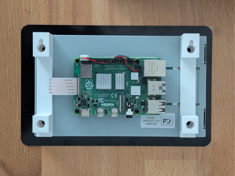 Raspberry Pi Touch Display 2 Wall Mount