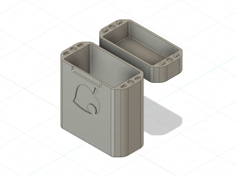 amiibo card box (Animal Crossing style)