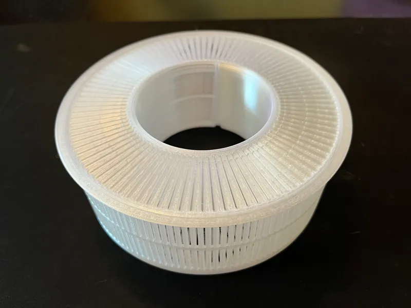 Bambu Filament Spool Dessicant Holder w/ Lid