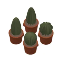 Cactus magnétique pour frigo — photo 2