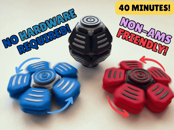 SpinnerClick - PrintnPlay - No Bearing - No AMS