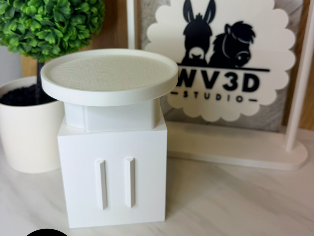 Interchangeable Base - 3 Wick Candle Holder - 3D printed Decor, in stock in India