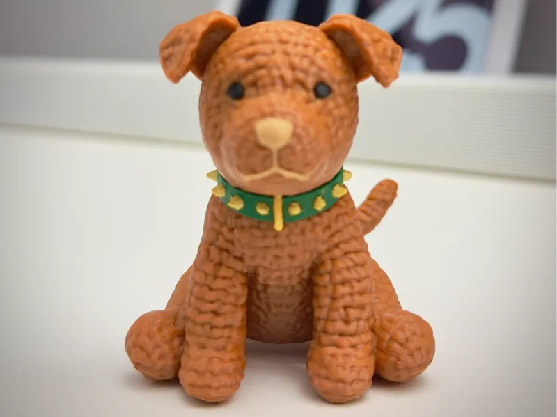 Maya the pit bull plushie