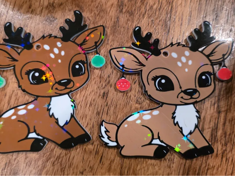 Baby deer ornament