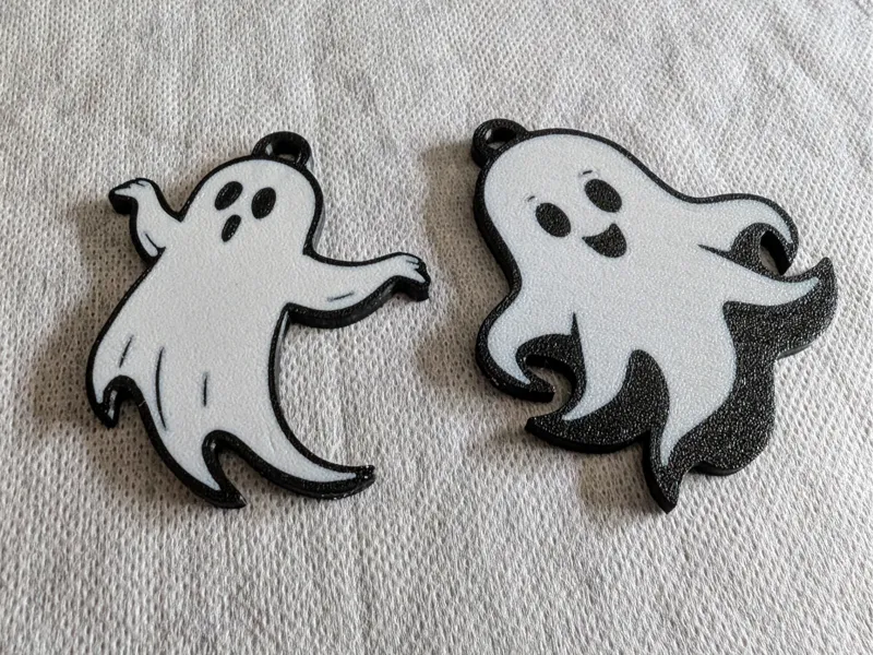 Ghost keychains for halloween
