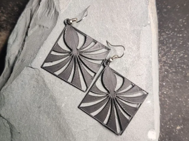 Inksurge – Ocean Geometry Earring