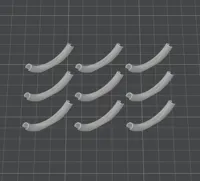 9x hanger clips, 0.16mm layer, 0.4mm nozzle