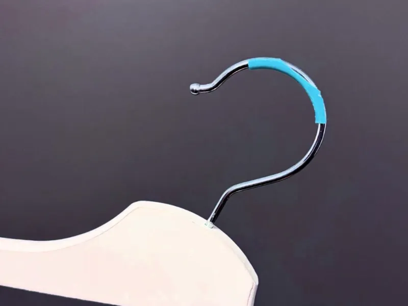 Glide Clip for Clothes Hangers