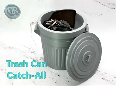 Trash Can Catch Tray