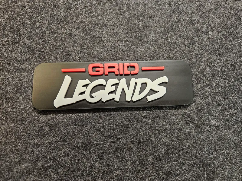 Grid Legends Sim Racing Decor Logo