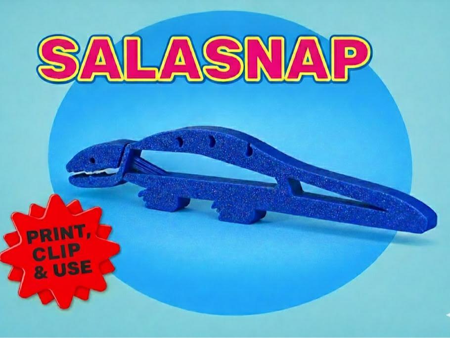 Salasnap I Satisfying 3D printed Utility & Fidget