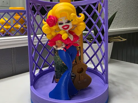 Soporte: Dolly Parton Bath and Body Works Soap Holder COLOR — referencia de MakerWorld