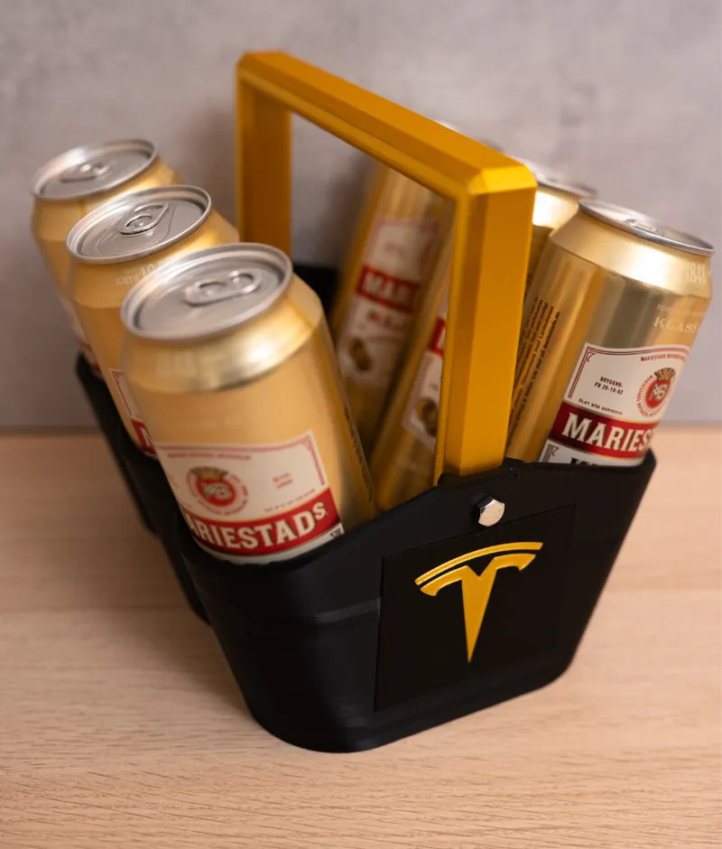 V6 beer holder Tesla