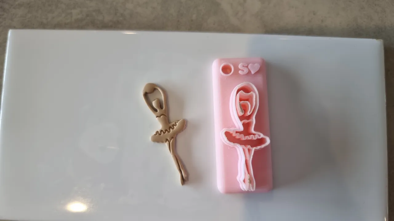 Polymer Clay Earring Cutter – Ballerina view 4