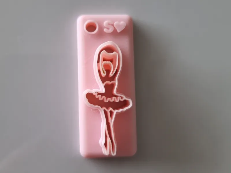 Polymer Clay Earring Cutter – Ballerina