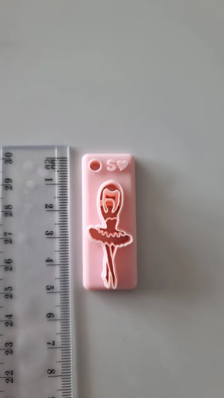 Polymer Clay Earring Cutter – Ballerina view 3
