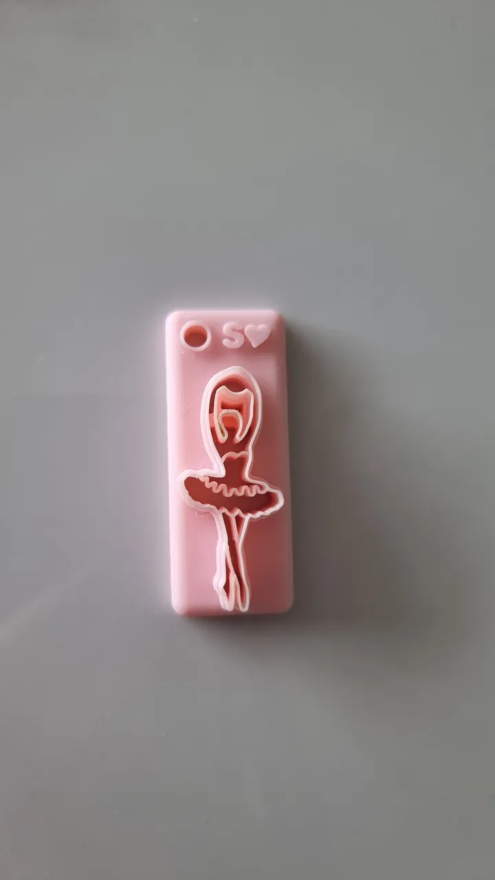 Polymer Clay Earring Cutter – Ballerina view 2