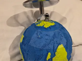 topoglobe Topographic Globe Kit 18cm Southern Half