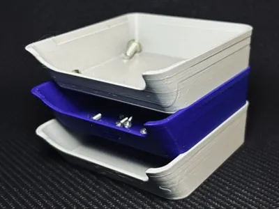 Stackable Parts Box with Lid Tray (4SC-SBX)