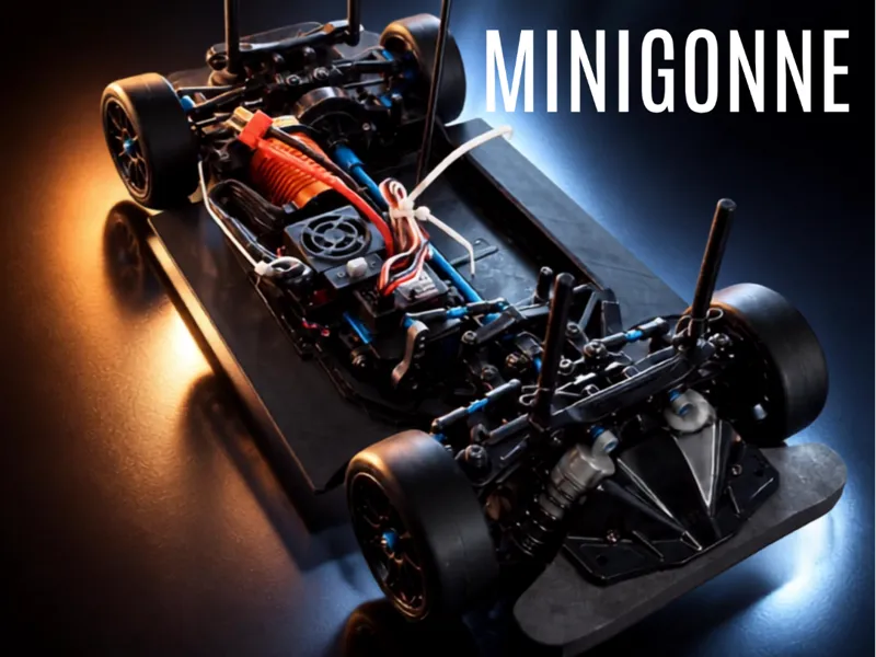 Minigonne laterali Tamiya TT02 