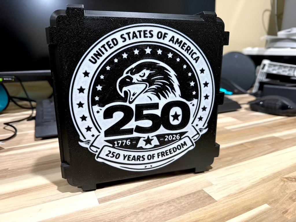 100 Round Ammo Holder USA 250th Anniversary 45 ACP