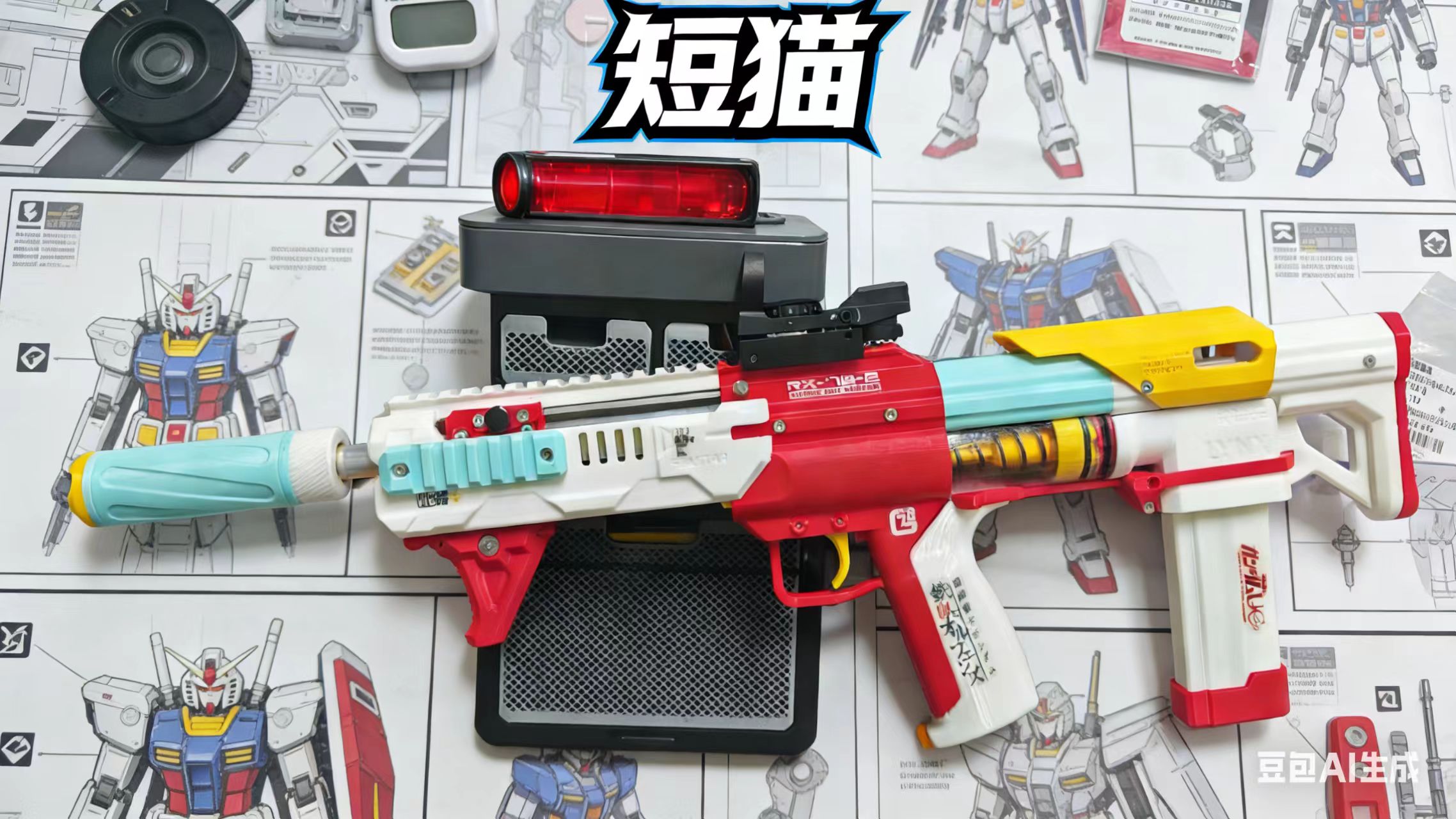 Miniatura 4 do modelo 3D 短猫发射器