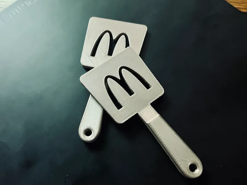 麦当劳铲子挂件