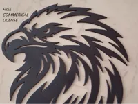 Tête d'aigle — déco murale — photo 1